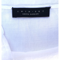 Twin Set Simona Barbieri Dress Linen in White