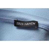 Iris Von Arnim Top Silk in Blue