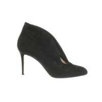 Gianvito Rossi Décolleté/Spuntate in Pelle scamosciata in Nero