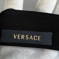 Versace Oberteil aus Viskose in Schwarz