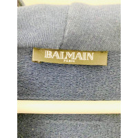 Balmain Jacke/Mantel in Blau