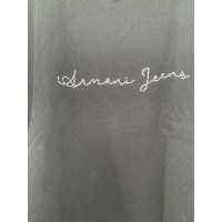 Armani Jeans Oberteil aus Baumwolle in Schwarz