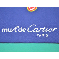 Cartier Seidentuch 90x90cm aus Seide in Violett