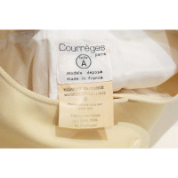 Courrèges Jumpsuit Wool in Cream