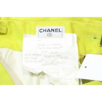 Chanel Skirt Cotton in Green