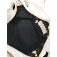 Balenciaga City Bag in Pelle in Bianco