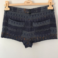 Iro Shorts aus Baumwolle in Blau