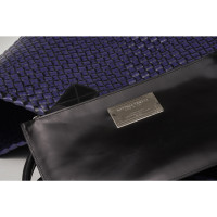 Bottega Veneta Maxi Cabat Bag 45 en Cuir verni en Violet