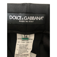 Dolce & Gabbana Trousers Wool in Black