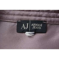 Armani Jeans Oberteil aus Seide in Violett
