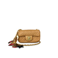 Chanel Extra Mini Valentine Bag in Pelle in Marrone