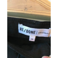 Re/Done Jeans en Coton en Noir