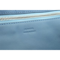 Jil Sander Shopper Leather in Blue