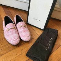 Gucci Slippers/Ballerinas Leather in Pink