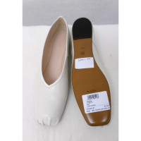 The Row Slippers/Ballerinas Leather in Cream