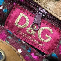 D&G Handbag Leather in Ochre