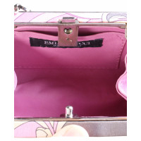 Emilio Pucci Clutch Bag Silk in Pink