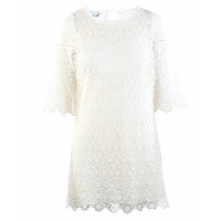 Miguelina Dress Cotton in White