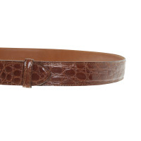 Cartier Belt made of crocodile leather