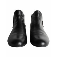 Stuart Weitzman Boots Leather in Black