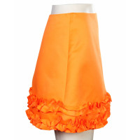 Paskal Skirt Cotton in Orange