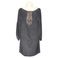Antik Batik Dress Silk in Black