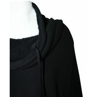 Ann Demeulemeester Giacca/Cappotto in Cotone in Nero