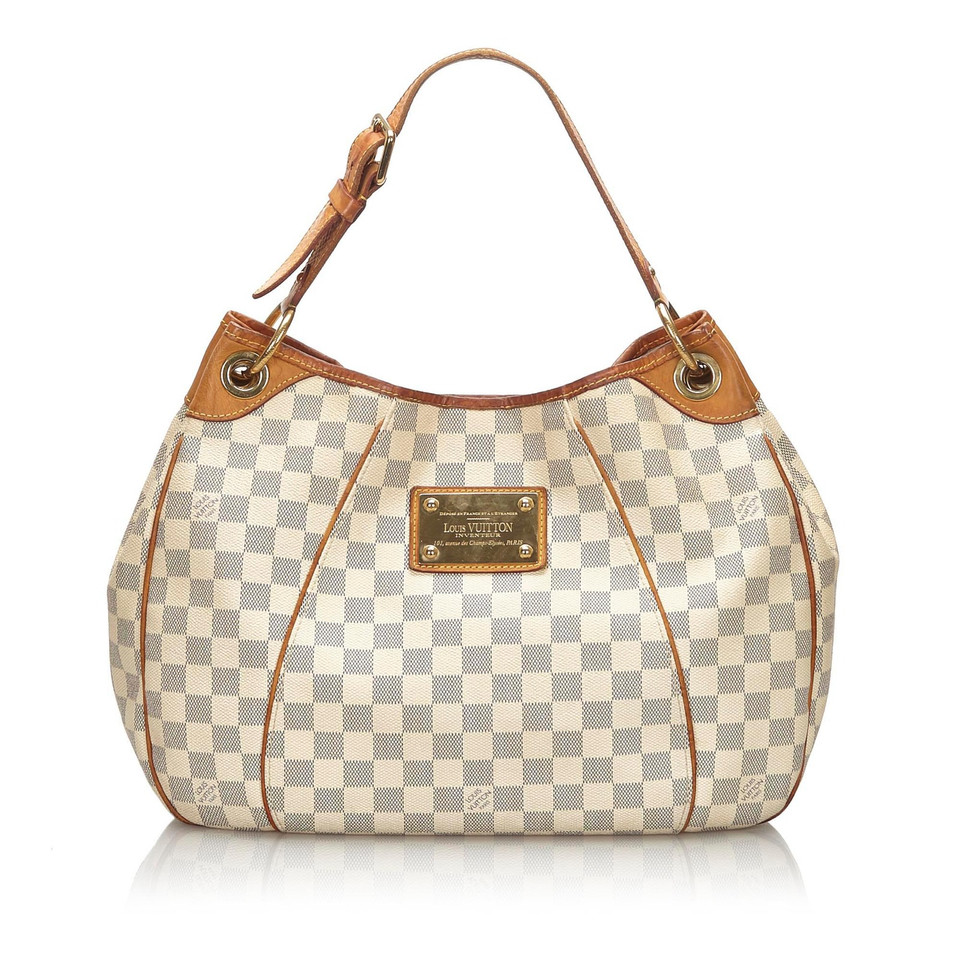 Louis Vuitton Galliera PM37 in Tela in Bianco