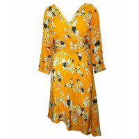 Diane Von Furstenberg Dress Silk in Yellow