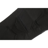 Paige Jeans Hose aus Baumwolle in Schwarz