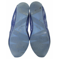 Salvatore Ferragamo Sandals Leather in Blue