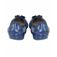 Salvatore Ferragamo Sandals Leather in Blue