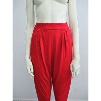 Vionnet Trousers Wool in Red