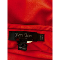 Calvin Klein Skirt Viscose in Red