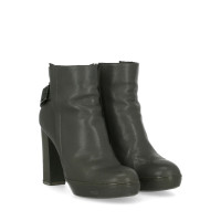 Hogan Ankle boots Leather in Black