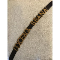 Dolce & Gabbana Gürtel aus Leder in Braun