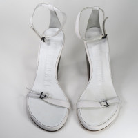 A. F. Vandevorst Sandals Leather in White