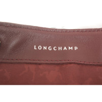 Longchamp Sac à dos en Cuir en Bordeaux