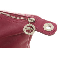 Longchamp Handbag Leather in Fuchsia