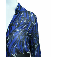 Prada Top Silk in Blue