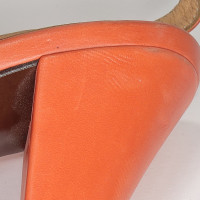 A. F. Vandevorst Pumps/Peeptoes Leather in Orange