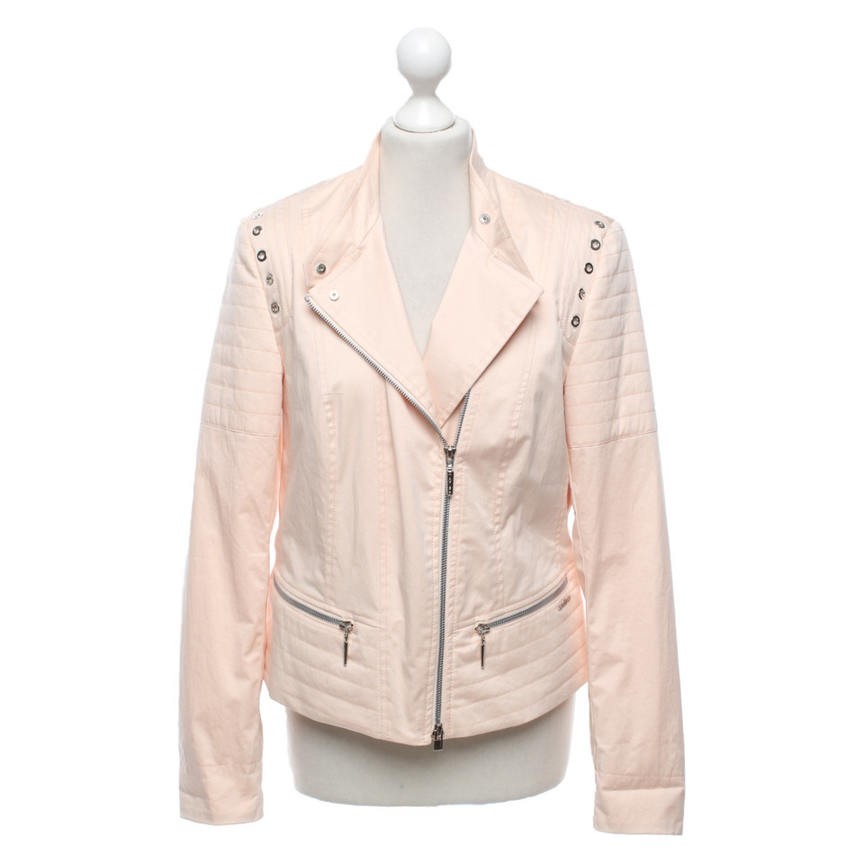 Airfield Jacket/Coat Cotton in Pink