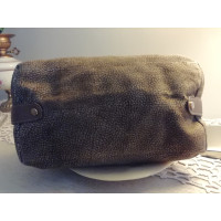 Borbonese Handbag Leather in Brown