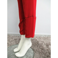 Vionnet Hose aus Viskose in Rot