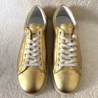 Céline Sneaker in Pelle in Oro