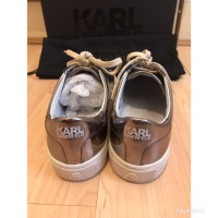 Karl Lagerfeld Sneaker in Argenteo