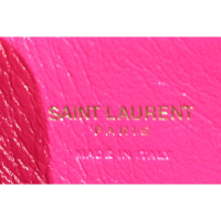 Saint Laurent Cabas Baby en Cuir en Rose/pink