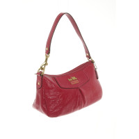 Coach Handbag Patent leather in Fuchsia