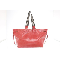 Isabel Marant Shopper Leather in Red