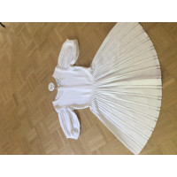 Blumarine Kleid aus Viskose in Weiß